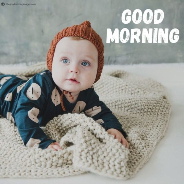 good morning baby images