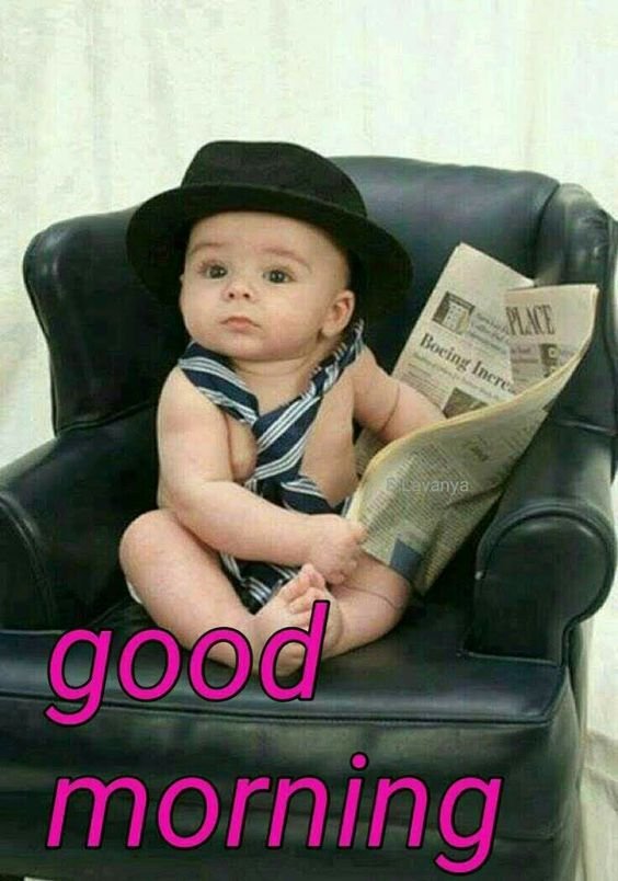 good morning baby images