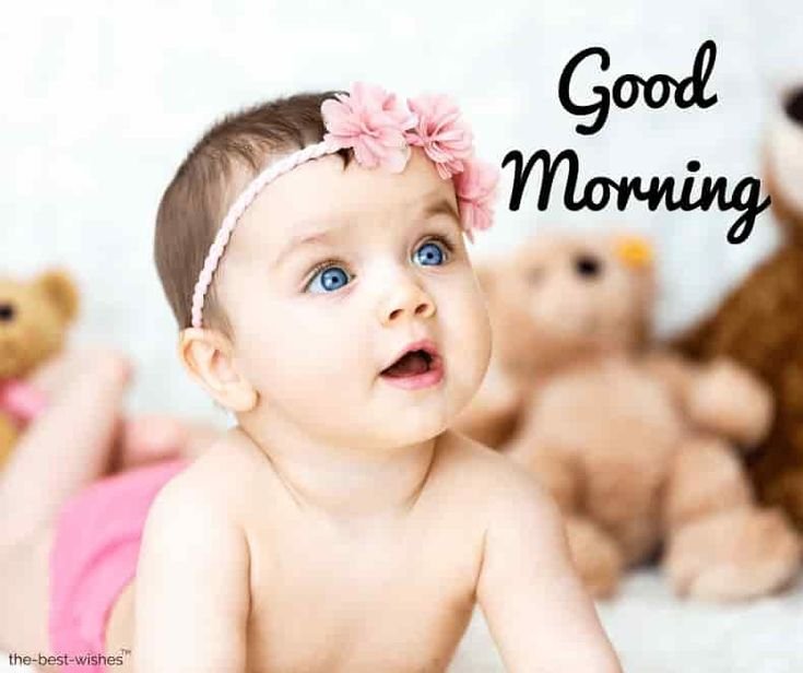 good morning baby images