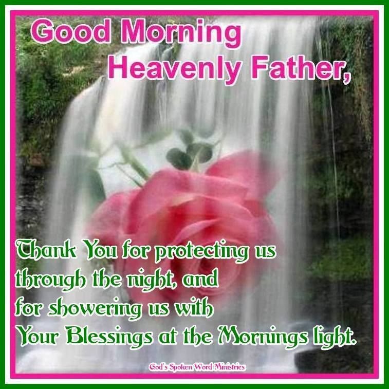 Good Morning Heavenly Father Images
