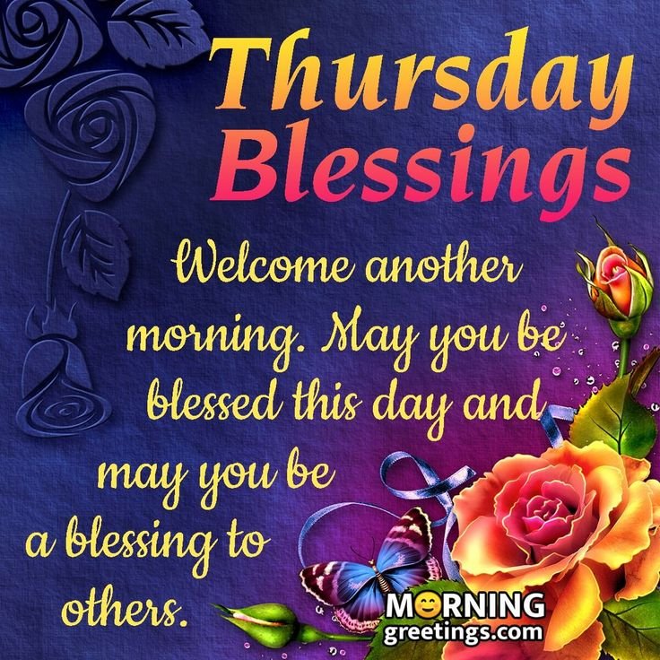 good morning thursday