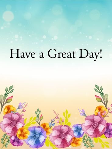 Have a Great Day Images