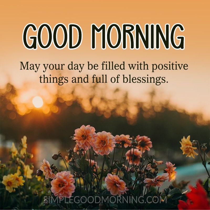 20+ Good Morning Message With Flower Images
