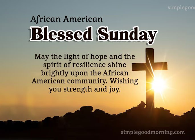 African-American-blessed sunday