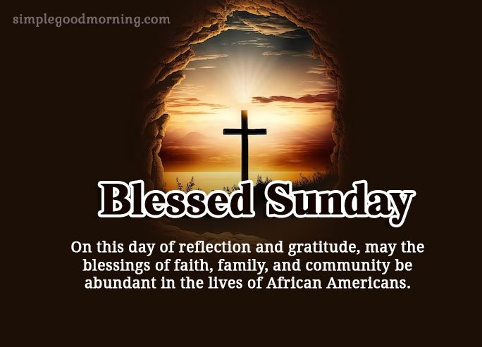 African-American-blessed sunday