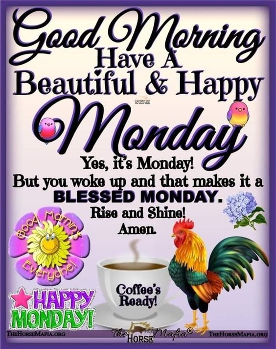 Good Morning Lovely Monday Message