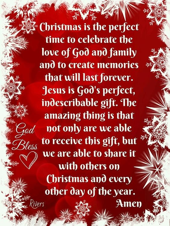 christmas greetings prayer message